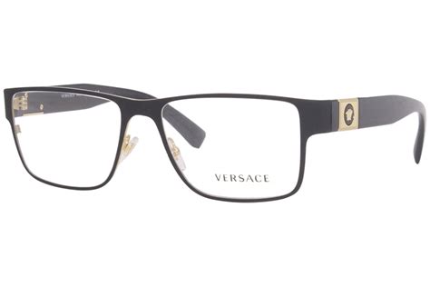 versace cartier glasses 140|Versace VE1274 Rectangle Glasses .